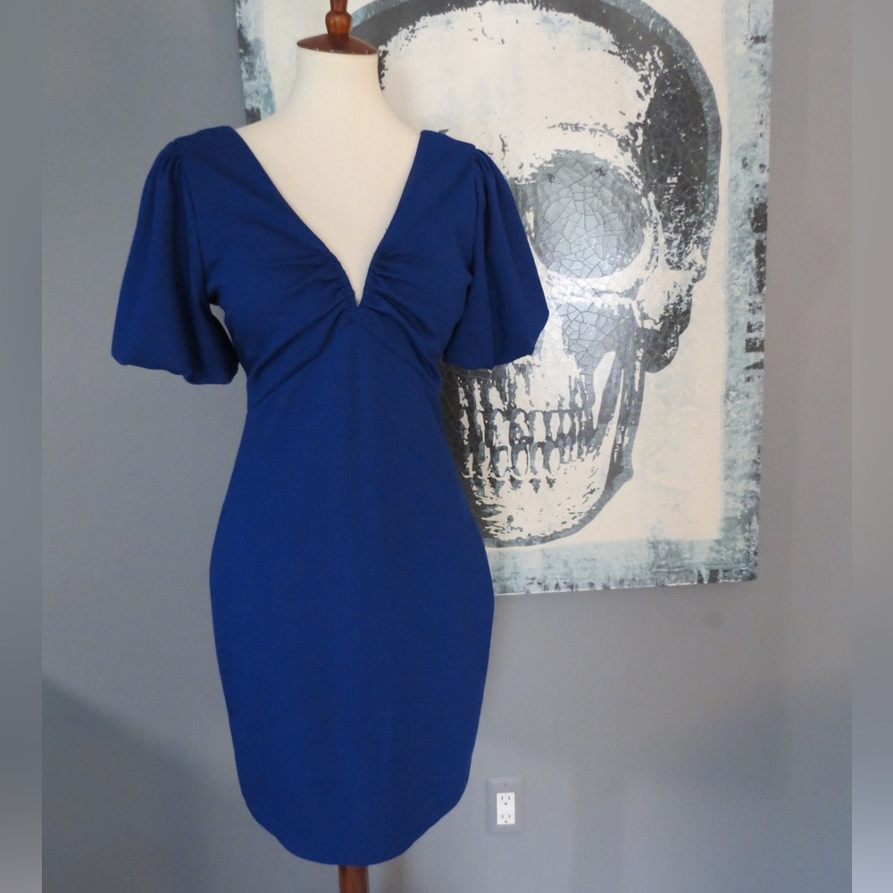 Guess Royal Blue Mini Dress - Picture 3 of 6